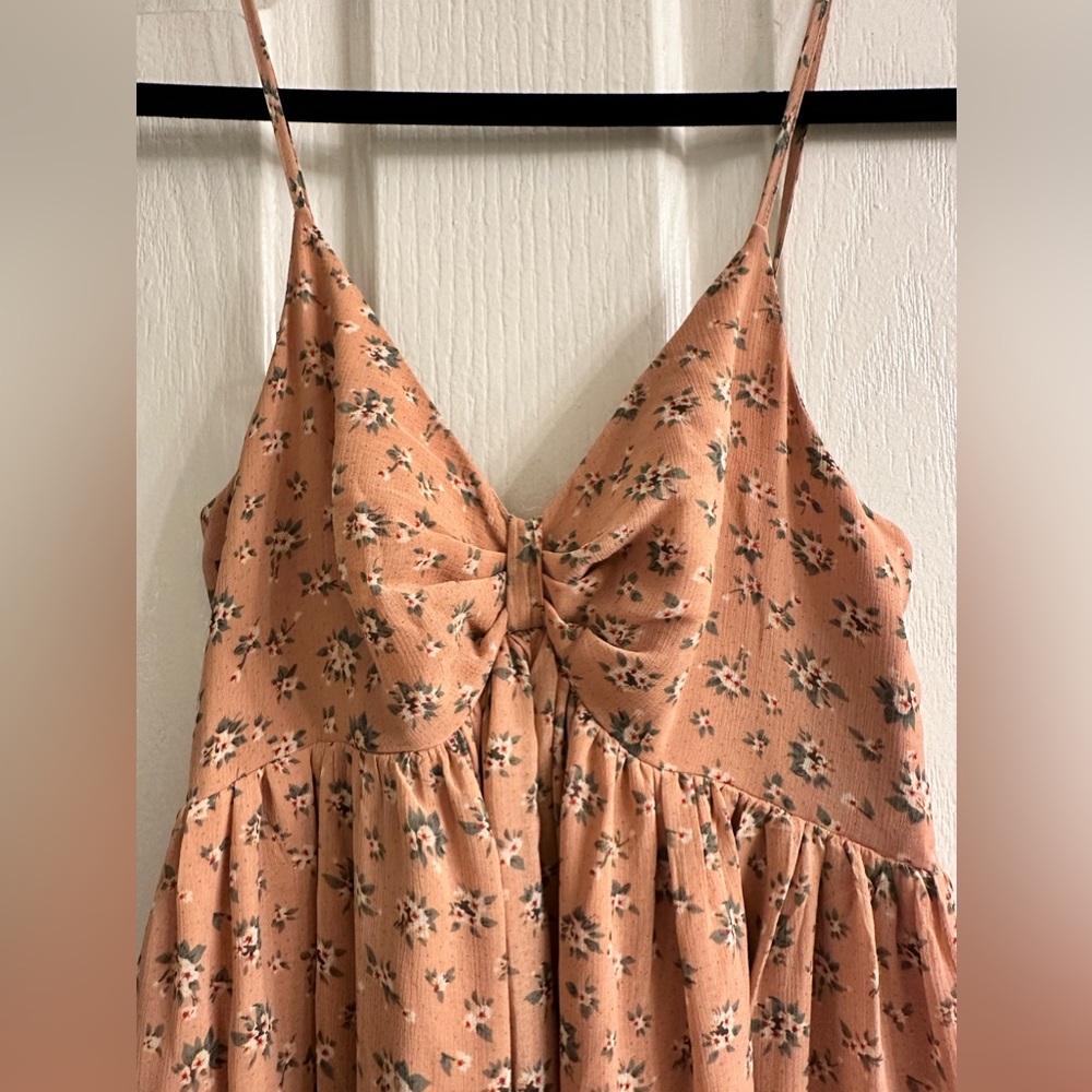 Spaghetti Strap Floral Jumpsuit